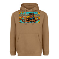 Toasted Coconut rottweiler with sunflowers license plate Heavyweight Hoodie - Artiststas
