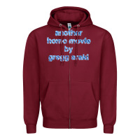 Burgundy another homoo movie by greggg arakii Zipper Hoodie - minhPixels