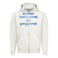 Oatmeal Heather another homoo movie by greggg arakii Zipper Hoodie - minhPixels