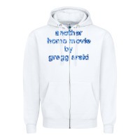 White another homoo movie by greggg arakii Zipper Hoodie - minhPixels