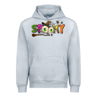 Heather Grey spooky Urban Hoodie - AdoDesignShop