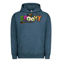Pigment Midnight Navy spooky Urban Hoodie - AdoDesignShop