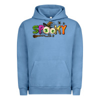 Pigment Pebble Blue spooky Urban Hoodie - AdoDesignShop