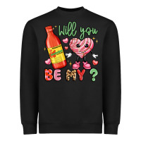Black will you be my Heavyweight Sweatshirt - LillyAllenDesigns