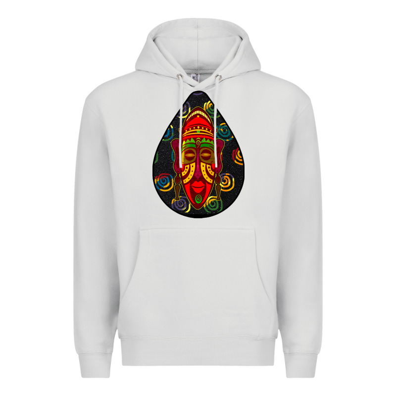 African Masks Teardrop  6 Premium Hoodie by BundleAndBundleShop | Teevron