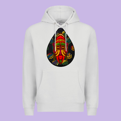 African Masks Teardrop  6 Premium Hoodie Designed By Bundleandbundleshop