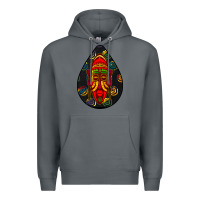 Rock african masks teardrop  6 Premium Hoodie - BundleAndBundleShop
