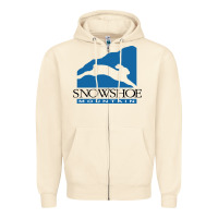 Sandshell snowshoe mountain Zipper Hoodie - minhPixels