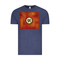 Vintage Denim magical train station Vintage Tee - TumblerDesignByShophia