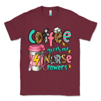 Burgundy coffee gives me nurse powers Classic Tee - Jasminsmagicworld
