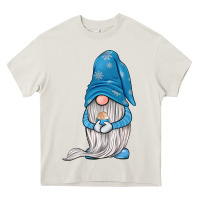 Cream winter gnome Heavy Core Tee - JahusDesignShop