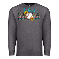 Charcoal Heather sport t ball mom Premium Sweatshirt - Artiststas