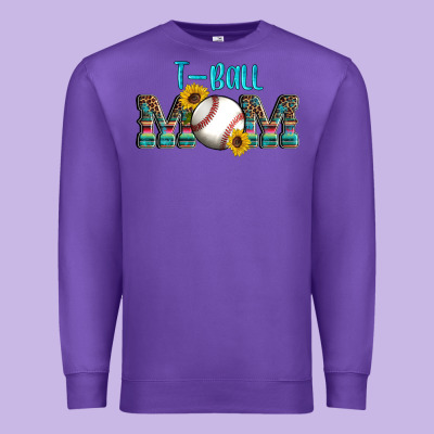 Sport T Ball Mom Premium Sweatshirt Designed By Artiststas