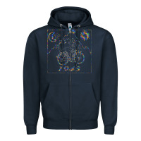 Navy Bicycle Day 1943  LSD Acid Trip  Druffi gift Zipper Hoodie - minhPixels