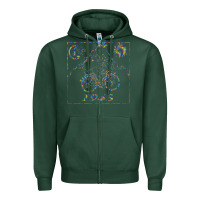Sports Green Bicycle Day 1943  LSD Acid Trip  Druffi gift Zipper Hoodie - minhPixels