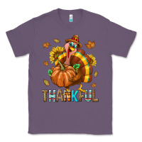 Lavender Thankful Turkey Classic Tee - texasbilliewilder