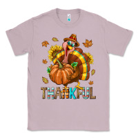 Lilac Thankful Turkey Classic Tee - texasbilliewilder