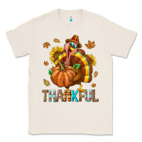 Natural Thankful Turkey Classic Tee - texasbilliewilder