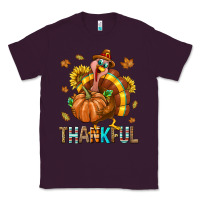 Plum Thankful Turkey Classic Tee - texasbilliewilder