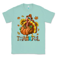 Seafoam Thankful Turkey Classic Tee - texasbilliewilder