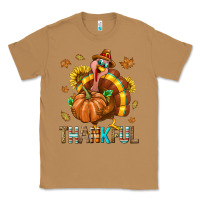 Toasted Coconut Thankful Turkey Classic Tee - texasbilliewilder