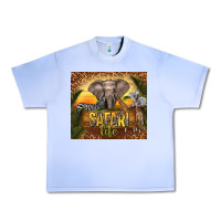 Grape Ice safari life Urban Heavy Tee - TumblerDesignByShophia