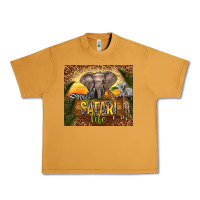 Peanut Butter safari life Urban Heavy Tee - TumblerDesignByShophia