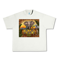 Pistachio safari life Urban Heavy Tee - TumblerDesignByShophia