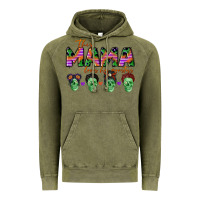 Vintage Olive personalized this mama loves her monsters Vintage Hoodie - CowGirlArtShop