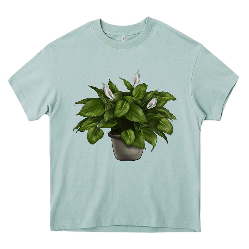 Peace Lily Heavy Core Tee by LillyAllenDesigns | Teevron