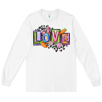 White Easter love Happy Easter Day Long Sleeve Tee - CowGirlArtShop