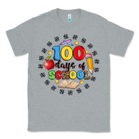 Heather Grey 100 days of school Classic Tee - Artiststas