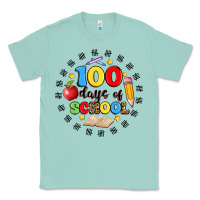Seafoam 100 days of school Classic Tee - Artiststas