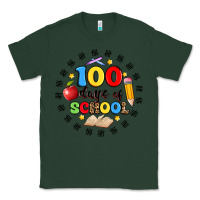 Sports Green 100 days of school Classic Tee - Artiststas