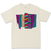 Bone Western Farm Life Serape Brush Stroke Premium Tee - Bettercallsaul