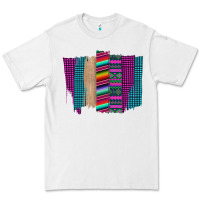 White Western Farm Life Serape Brush Stroke Premium Tee - Bettercallsaul