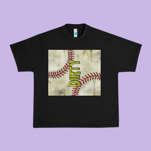 Dirty Baseball Urban Heavy Tee Designed By Tumblerdesignbyshophia