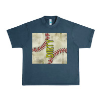 Midnight Navy dirty baseball Urban Heavy Tee - TumblerDesignByShophia