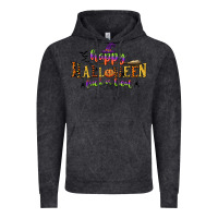 Vintage Black happy halloween trick or treat Vintage Hoodie - CowGirlArtShop