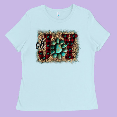 Oh Joy Christmas Ladies Tee Designed By Bettercallsaul