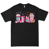 Black pink Christmas coffee Premium Tee - Jasminsmagicworld