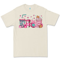 Bone pink Christmas coffee Premium Tee - Jasminsmagicworld
