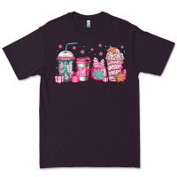 Plum pink Christmas coffee Premium Tee - Jasminsmagicworld