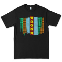 Black Western Sunflower Farm Life Brush Strokes Premium Tee - Bettercallsaul
