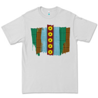 Dove Grey Western Sunflower Farm Life Brush Strokes Premium Tee - Bettercallsaul