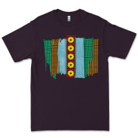 Plum Western Sunflower Farm Life Brush Strokes Premium Tee - Bettercallsaul