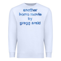 White another homoo movie by greggg arakii Premium Sweatshirt - minhPixels