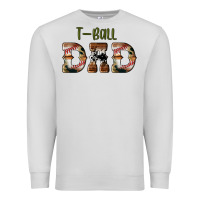 Dove Grey sport t ball dad Premium Sweatshirt - Artiststas