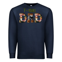 Navy sport t ball dad Premium Sweatshirt - Artiststas