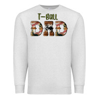 Oatmeal Heather sport t ball dad Premium Sweatshirt - Artiststas